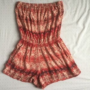 Patterned Romper